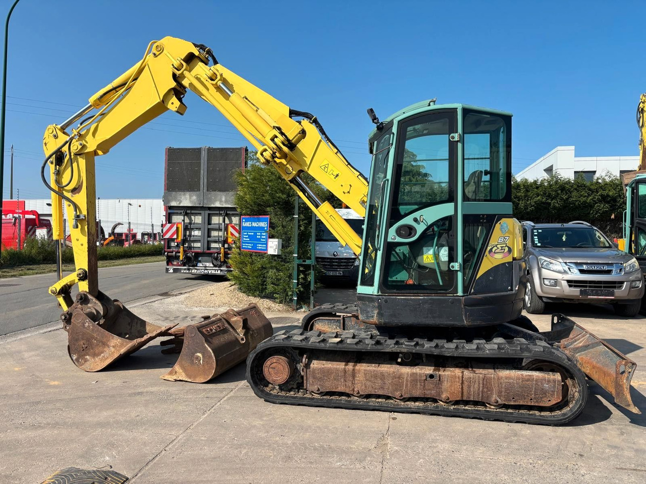 Yanmar B7 Sigma. 3 Löffel. - حفارة مُصَّغرة: صورة 2 Yanmar B7 Sigma. 3 Löffel. - حفارة مُصَّغرة: صورة 2