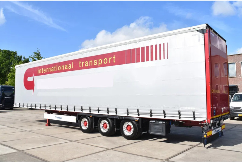 Krone SD - MEGA - SLIDING CURTAINS/ROOF - LIFTING ROOF - BPW AXLES - DISC BRAKES - ALCOA DURA BRIGHT - EXCELLENT CONDITION - - نصف مقطورة صندوق مغلق: صورة 2 Krone SD - MEGA - SLIDING CURTAINS/ROOF - LIFTING ROOF - BPW AXLES - DISC BRAKES - ALCOA DURA BRIGHT - EXCELLENT CONDITION - - نصف مقطورة صندوق مغلق: صورة 2