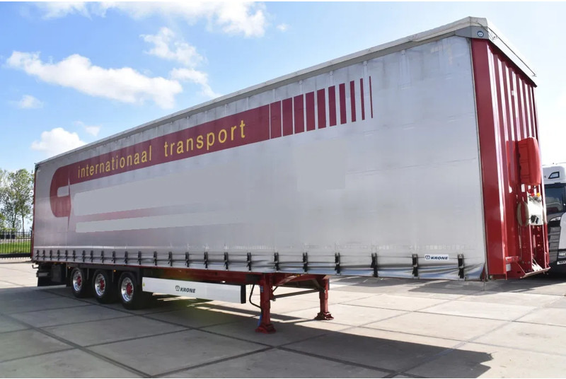 Krone SD - MEGA - SLIDING CURTAINS/ROOF - LIFTING ROOF - BPW AXLES - DISC BRAKES - ALCOA DURA BRIGHT - EXCELLENT CONDITION - - نصف مقطورة صندوق مغلق: صورة 5 Krone SD - MEGA - SLIDING CURTAINS/ROOF - LIFTING ROOF - BPW AXLES - DISC BRAKES - ALCOA DURA BRIGHT - EXCELLENT CONDITION - - نصف مقطورة صندوق مغلق: صورة 5