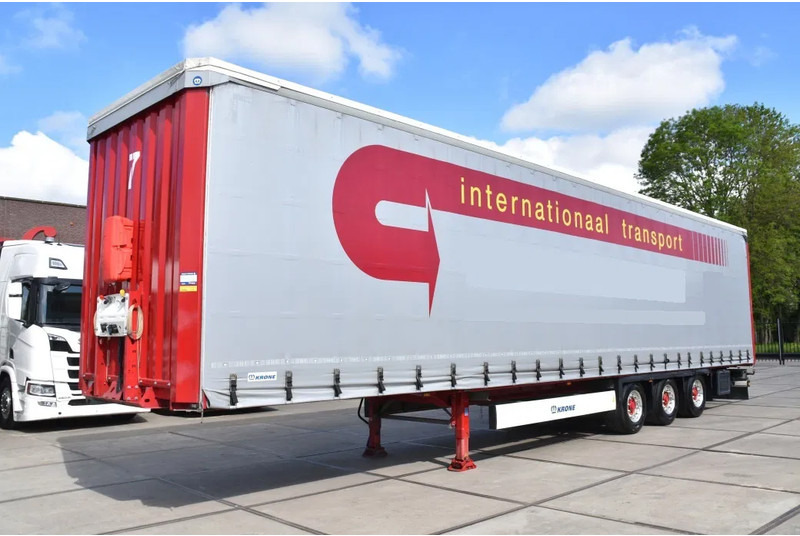 Krone SD - MEGA - SLIDING CURTAINS/ROOF - LIFTING ROOF - BPW AXLES - DISC BRAKES - ALCOA DURA BRIGHT - EXCELLENT CONDITION - - نصف مقطورة صندوق مغلق: صورة 1 Krone SD - MEGA - SLIDING CURTAINS/ROOF - LIFTING ROOF - BPW AXLES - DISC BRAKES - ALCOA DURA BRIGHT - EXCELLENT CONDITION - - نصف مقطورة صندوق مغلق: صورة 1