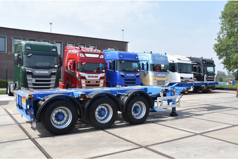 Pacton TXC343 - ALL CONNECTIONS - BPW AXLES - 2 x LIFT AXLES - DISC BRAKES - 2 x EXTENDABLE - - نصف مقطورة لنقل الحاويات: صورة 2 Pacton TXC343 - ALL CONNECTIONS - BPW AXLES - 2 x LIFT AXLES - DISC BRAKES - 2 x EXTENDABLE - - نصف مقطورة لنقل الحاويات: صورة 2