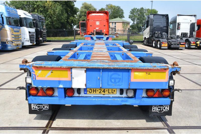 Pacton TXC343 - ALL CONNECTIONS - BPW AXLES - 2 x LIFT AXLES - DISC BRAKES - 2 x EXTENDABLE - - نصف مقطورة لنقل الحاويات: صورة 3 Pacton TXC343 - ALL CONNECTIONS - BPW AXLES - 2 x LIFT AXLES - DISC BRAKES - 2 x EXTENDABLE - - نصف مقطورة لنقل الحاويات: صورة 3