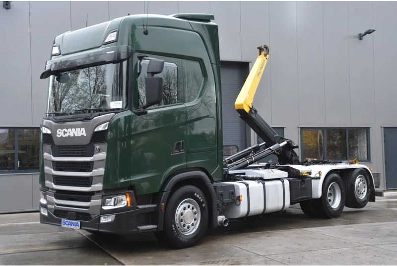 Scania S500 NGS 6x2*4 - HOOKLIFT - RETARDER - 477 TKM - PARK. AIRCO - WHEELBASE: 475 CM - PTO - EXCELLENT CONDITION - - شاحنة ذات خطاف: صورة 1 Scania S500 NGS 6x2*4 - HOOKLIFT - RETARDER - 477 TKM - PARK. AIRCO - WHEELBASE: 475 CM - PTO - EXCELLENT CONDITION - - شاحنة ذات خطاف: صورة 1