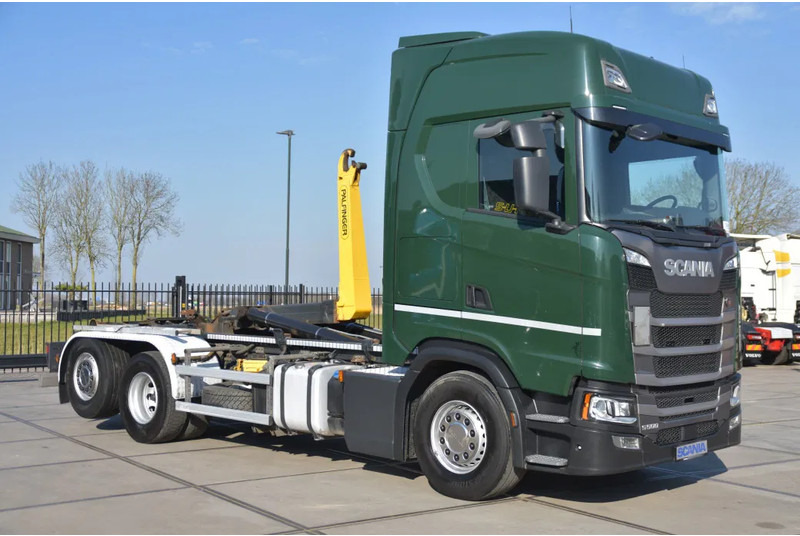 Scania S500 NGS 6x2*4 - HOOKLIFT SYSTEM - RETARDER - 298 TKM - PARK. AIRCO - WHEELBASE: 475 CM - PTO - GOOD CONDITION - - شاحنة ذات خطاف: صورة 1 Scania S500 NGS 6x2*4 - HOOKLIFT SYSTEM - RETARDER - 298 TKM - PARK. AIRCO - WHEELBASE: 475 CM - PTO - GOOD CONDITION - - شاحنة ذات خطاف: صورة 1