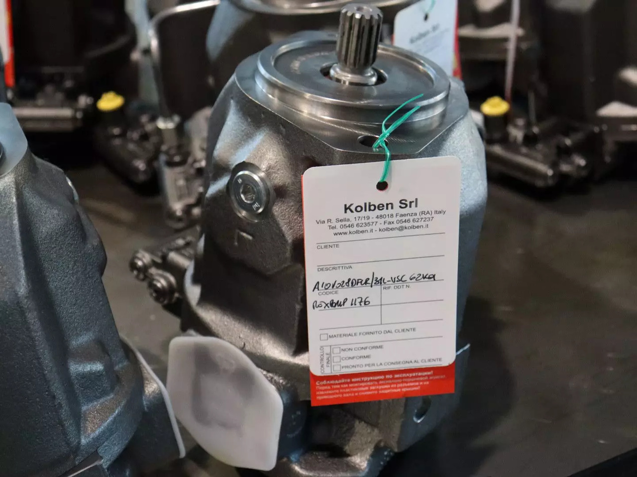 REXROTH A10VO28DFLR/31L-VSC62K01 - مضخة هيدروليكية - آلات البناء: صورة 1 REXROTH A10VO28DFLR/31L-VSC62K01 - مضخة هيدروليكية - آلات البناء: صورة 1