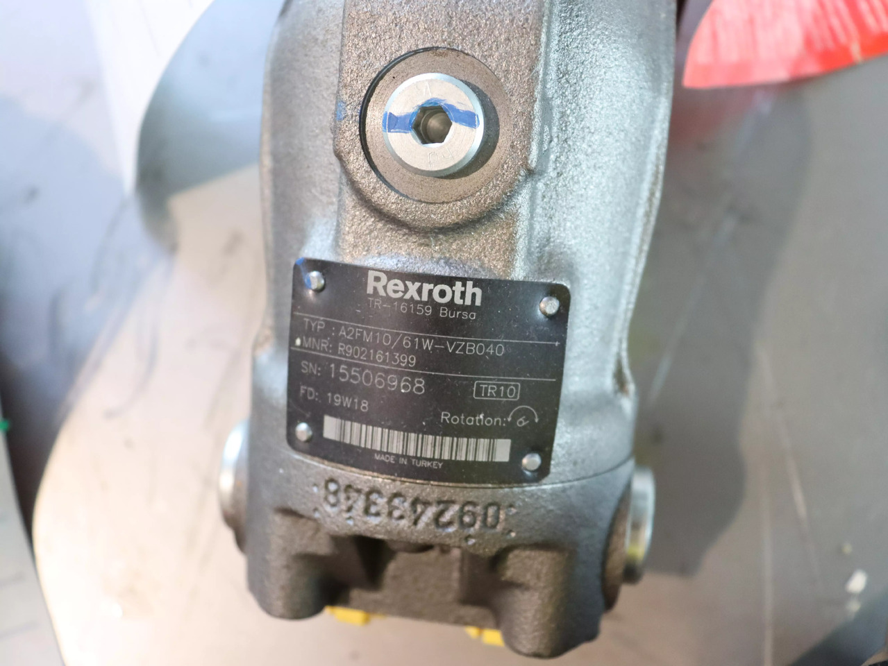 REXROTH A2FM10/61W-VZB040 - محرك هيدروليكي - آلات البناء: صورة 4 REXROTH A2FM10/61W-VZB040 - محرك هيدروليكي - آلات البناء: صورة 4