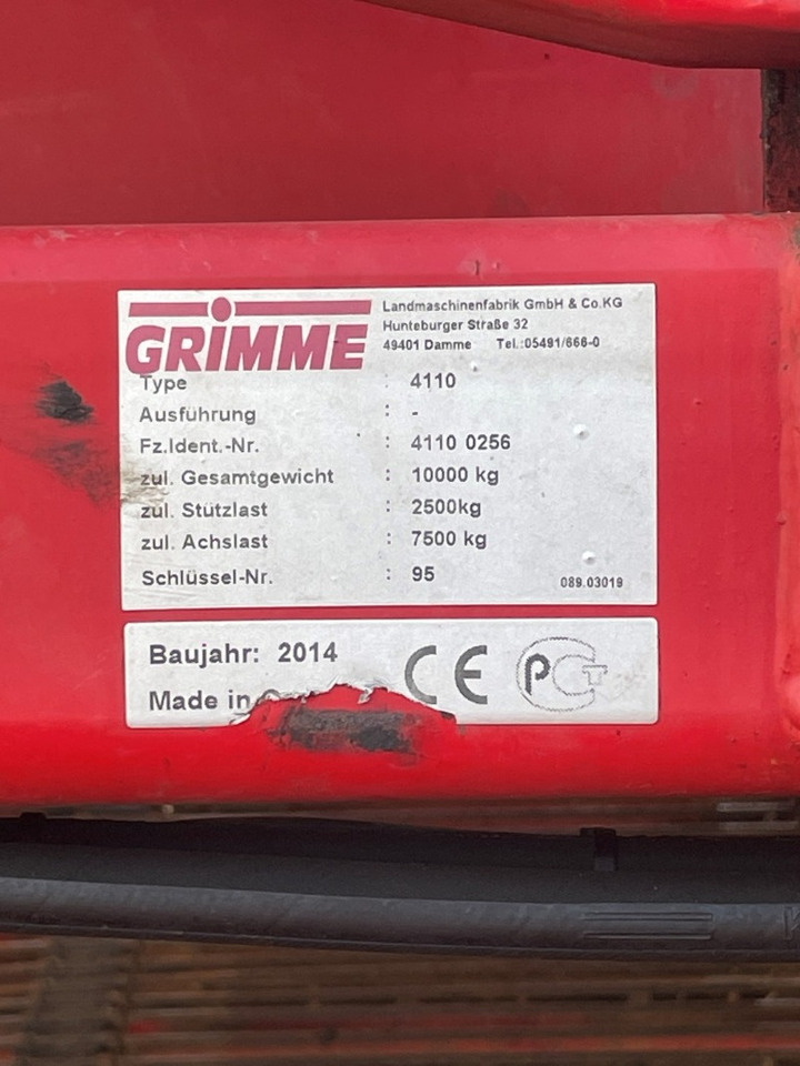 Grimme SE 260 NB - حصادة: صورة 2 Grimme SE 260 NB - حصادة: صورة 2