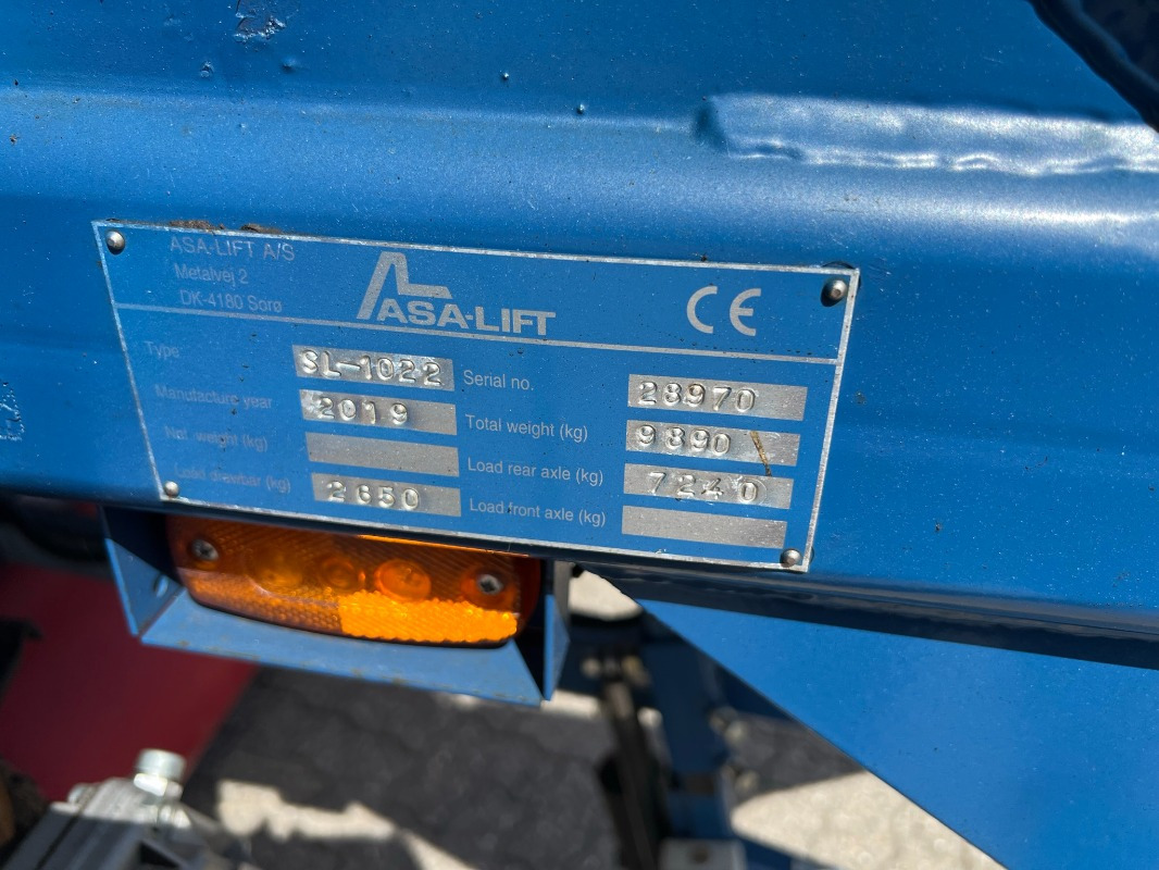 ASA-Lift ASA-LIFT SL-1022 - مرفق الحصادة: صورة 2 ASA-Lift ASA-LIFT SL-1022 - مرفق الحصادة: صورة 2