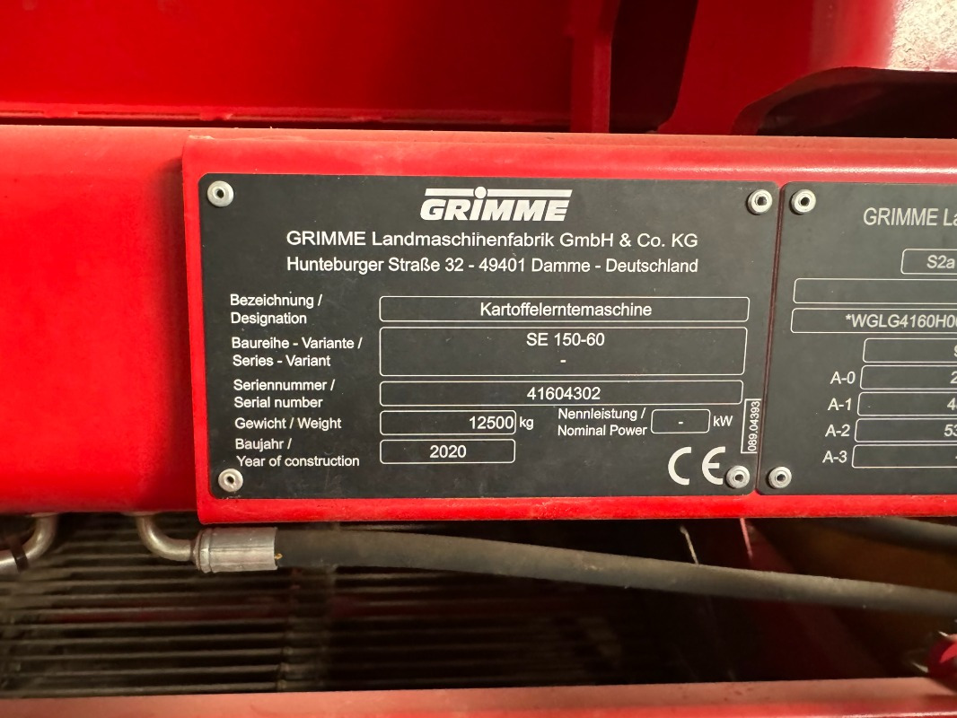 Grimme SE-150-60-UB XXL - حصادة البطاطس: صورة 2 Grimme SE-150-60-UB XXL - حصادة البطاطس: صورة 2