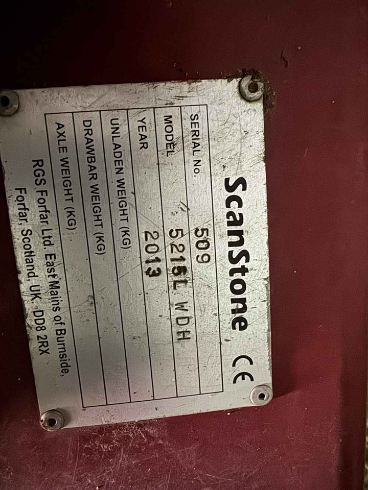 Scanstone ScanStone 5215 LWDH - حصادة البطاطس: صورة 2 Scanstone ScanStone 5215 LWDH - حصادة البطاطس: صورة 2