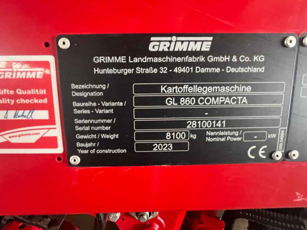 Grimme GL 860 COMPACTA - حصادة: صورة 5 Grimme GL 860 COMPACTA - حصادة: صورة 5