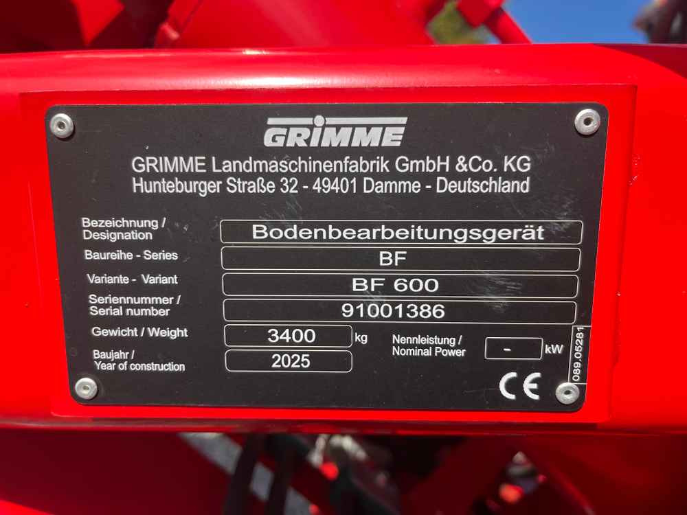 Grimme BF - مرفق الحصادة: صورة 2 Grimme BF - مرفق الحصادة: صورة 2