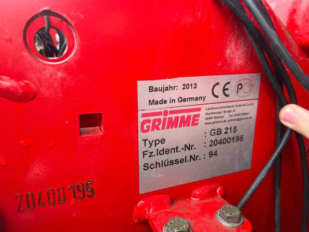 Grimme GB 215 - حصادة: صورة 2 Grimme GB 215 - حصادة: صورة 2