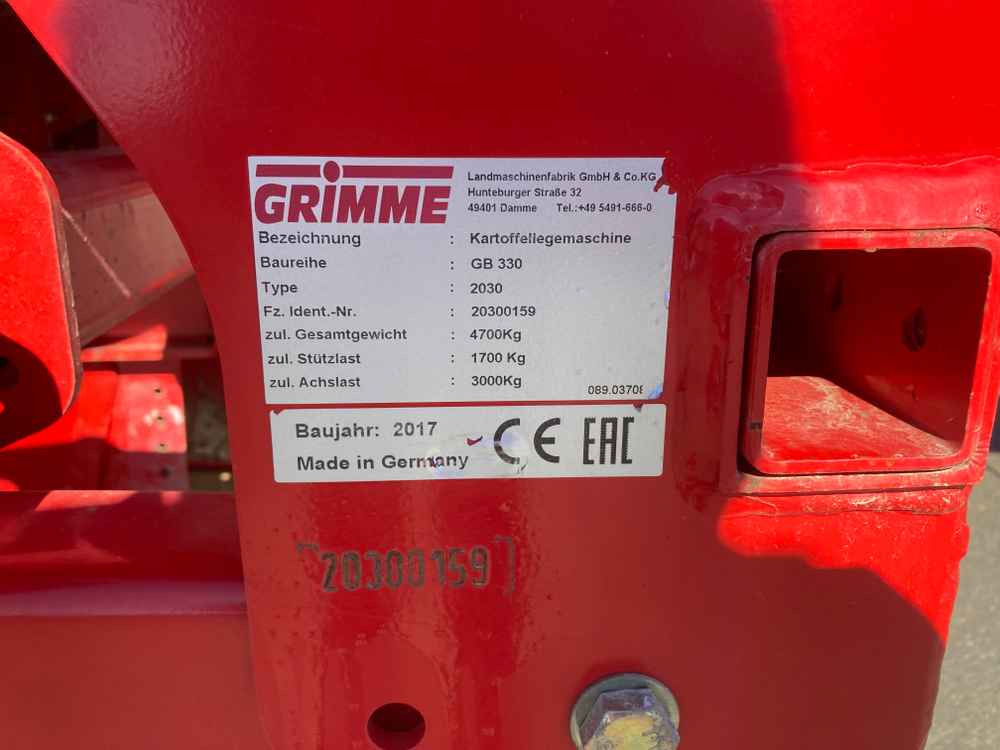 Grimme GB 330 - حصادة: صورة 2 Grimme GB 330 - حصادة: صورة 2