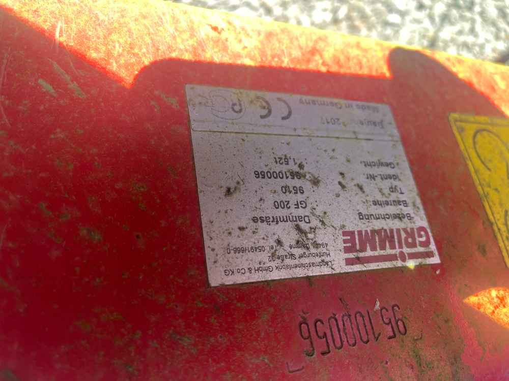 Grimme GF 200 - حصادة: صورة 2 Grimme GF 200 - حصادة: صورة 2