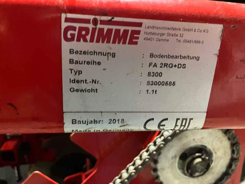 Grimme Grimme FA / FDS, Front Mounted Fertiliser Aplicator - حصادة: صورة 4 Grimme Grimme FA / FDS, Front Mounted Fertiliser Aplicator - حصادة: صورة 4
