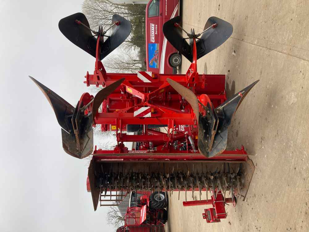 حصادة Grimme Grimme, GF600, 6 Row/3 Bed, Hook Tine, Tilla, Rotorvator: صورة 8
