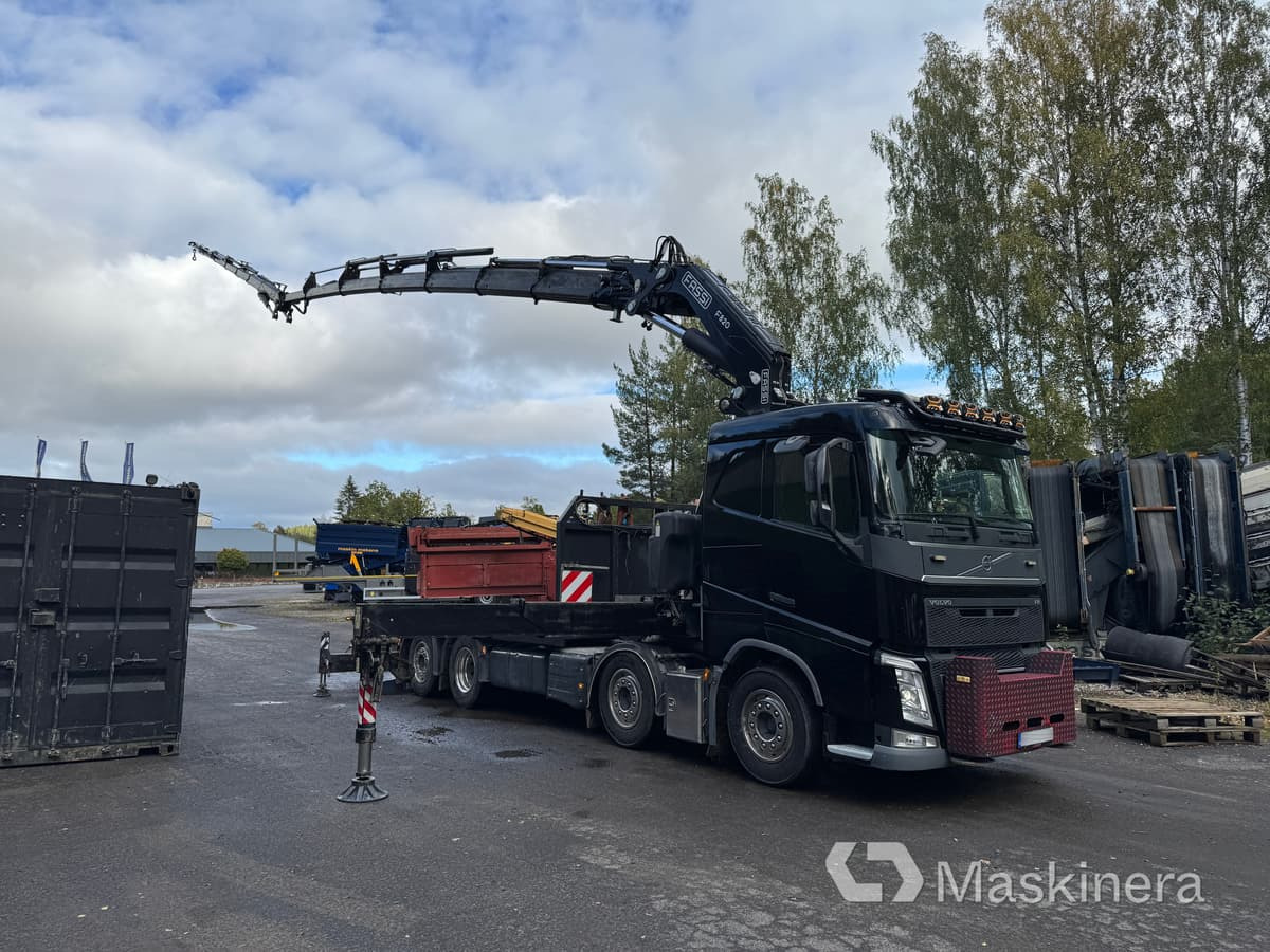 Bodbil Volvo FH 82F med Fassi F820 kran & jib - شاحنات مسطحة, شاحنة كرين: صورة 3 Bodbil Volvo FH 82F med Fassi F820 kran & jib - شاحنات مسطحة, شاحنة كرين: صورة 3