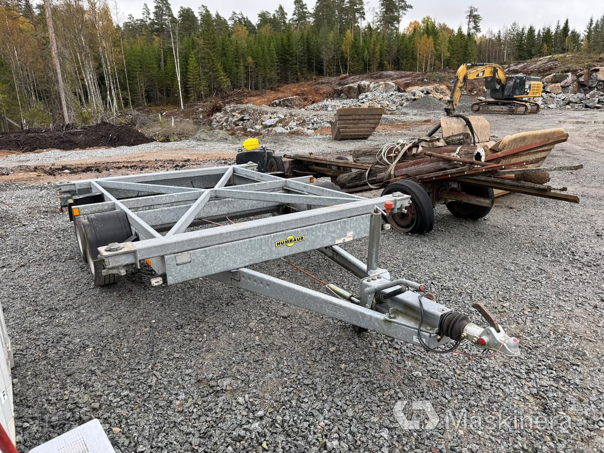 Containersläp Humbaur CON 3,5 ton - مقطورة نقل الحاويات: صورة 3 Containersläp Humbaur CON 3,5 ton - مقطورة نقل الحاويات: صورة 3