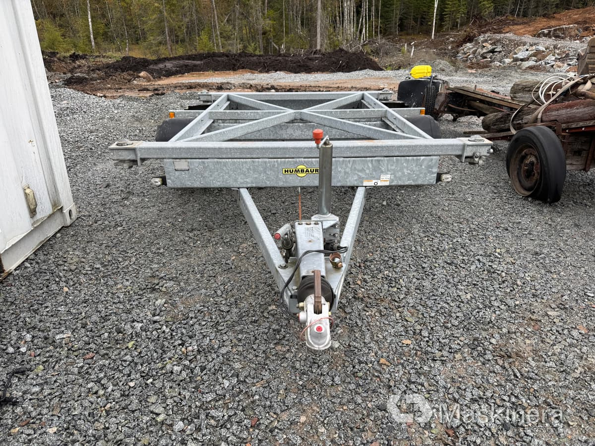 Containersläp Humbaur CON 3,5 ton - مقطورة نقل الحاويات: صورة 2 Containersläp Humbaur CON 3,5 ton - مقطورة نقل الحاويات: صورة 2