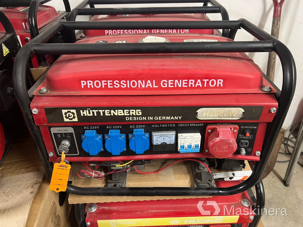 Elverk Huttenberg H8500W - مجموعة المولدات: صورة 1 Elverk Huttenberg H8500W - مجموعة المولدات: صورة 1