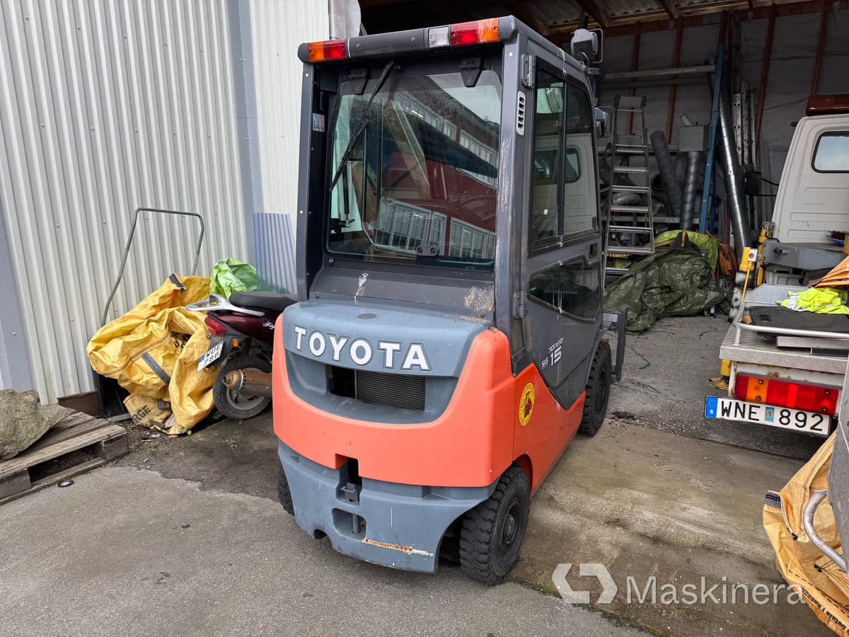 Gaffeltruck Toyota 8FDF15 - رافعة شوكية ديزل: صورة 5 Gaffeltruck Toyota 8FDF15 - رافعة شوكية ديزل: صورة 5