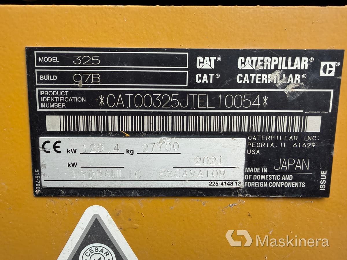 حفار زحاف Grävmaskin CAT 325: صورة 49 حفار زحاف Grävmaskin CAT 325: صورة 49