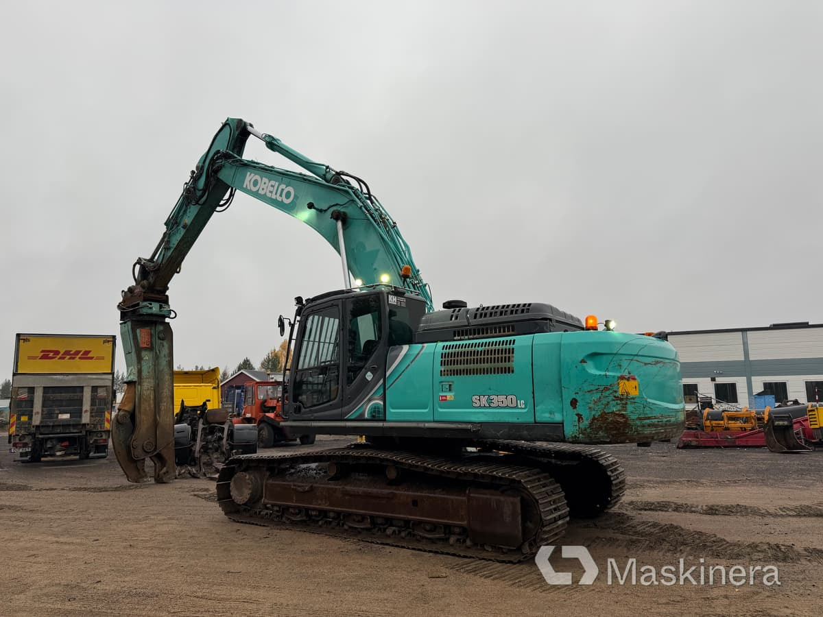 Grävmaskin Kobelco SK350LC-10 med stålsax - حفار زحاف: صورة 3 Grävmaskin Kobelco SK350LC-10 med stålsax - حفار زحاف: صورة 3