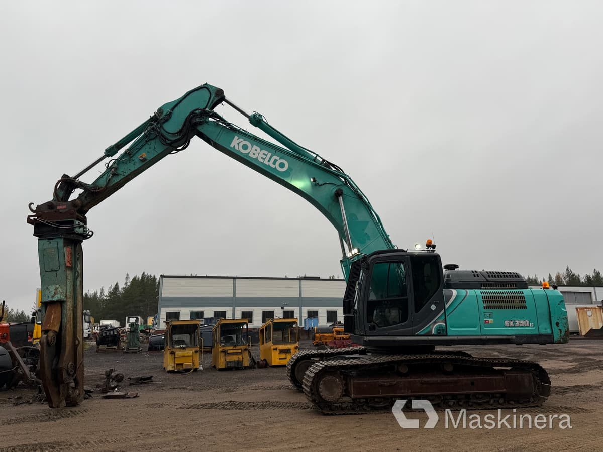 Grävmaskin Kobelco SK350LC-10 med stålsax - حفار زحاف: صورة 2 Grävmaskin Kobelco SK350LC-10 med stålsax - حفار زحاف: صورة 2
