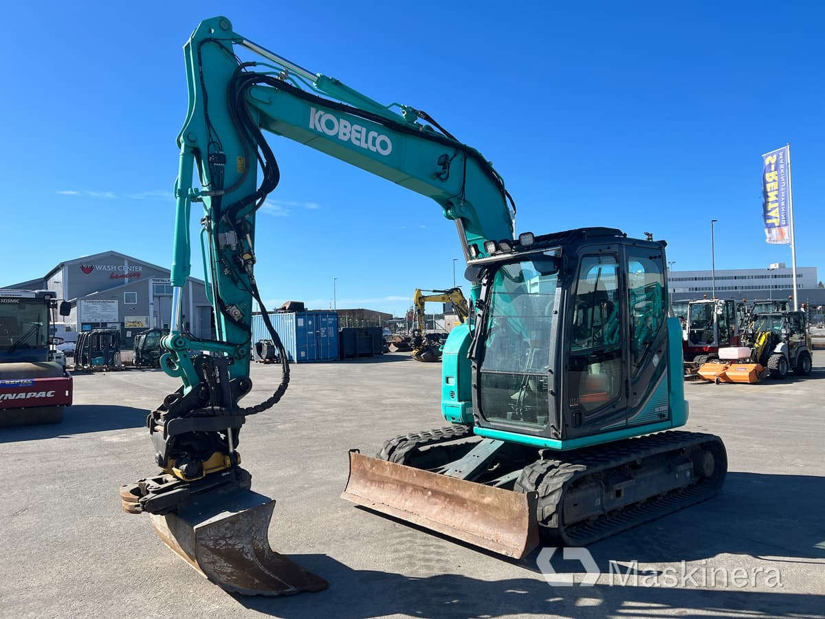 Grävmaskin Kobelco SK75SR-3E - حفار زحاف: صورة 1 Grävmaskin Kobelco SK75SR-3E - حفار زحاف: صورة 1