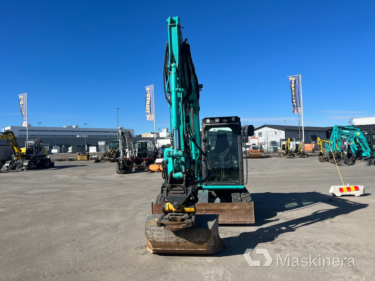 Grävmaskin Kobelco SK75SR-3E - حفار زحاف: صورة 2 Grävmaskin Kobelco SK75SR-3E - حفار زحاف: صورة 2