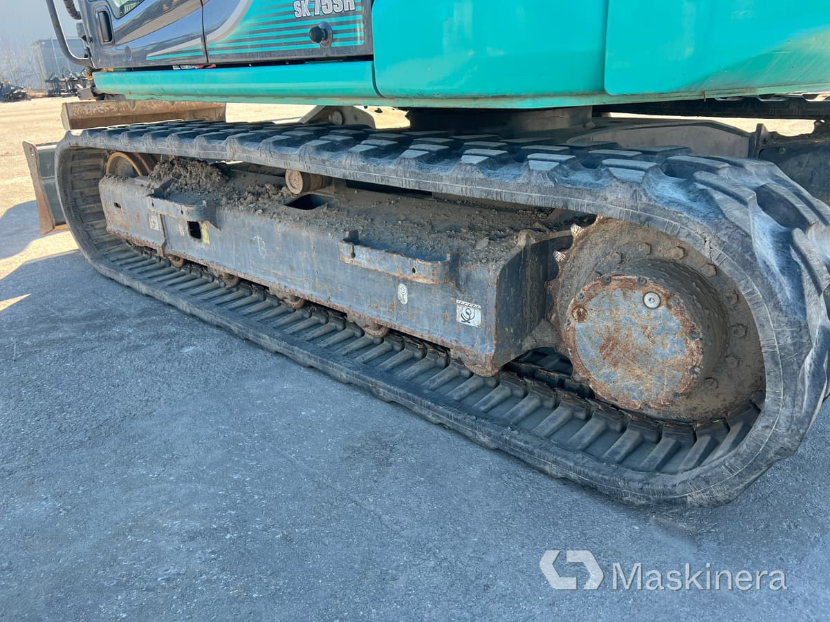 حفار زحاف Grävmaskin Kobelco SK75SR-3E: صورة 41
