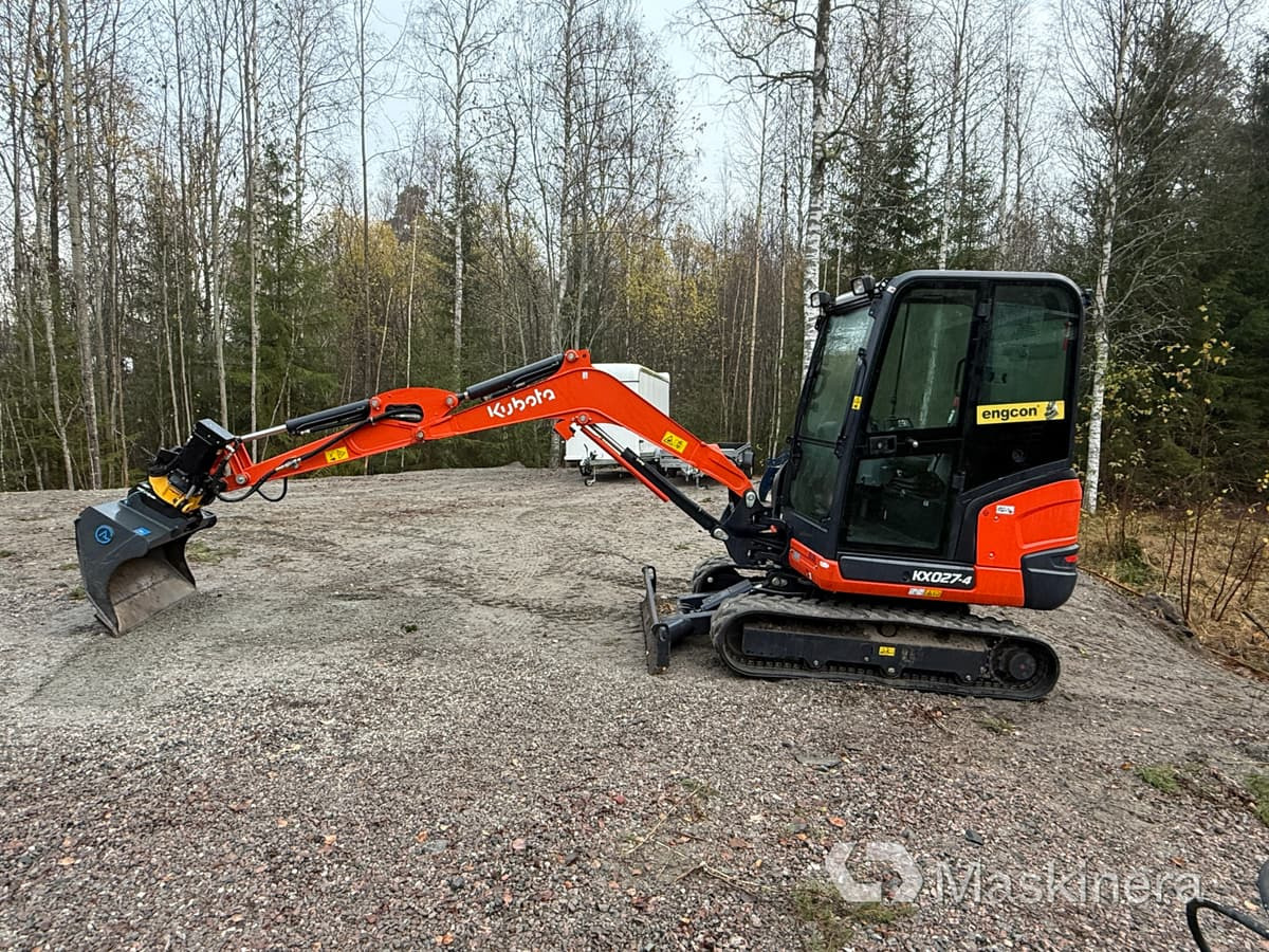 Grävmaskin Kubota KX027-4 med flera redskap - حفار زحاف: صورة 2 Grävmaskin Kubota KX027-4 med flera redskap - حفار زحاف: صورة 2