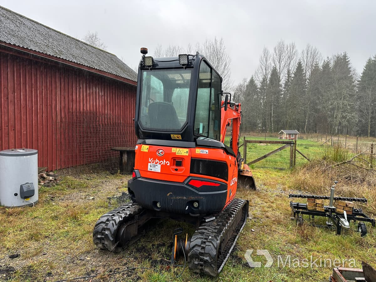 Grävmaskin Kubota U27-4 - حفار زحاف: صورة 5 Grävmaskin Kubota U27-4 - حفار زحاف: صورة 5