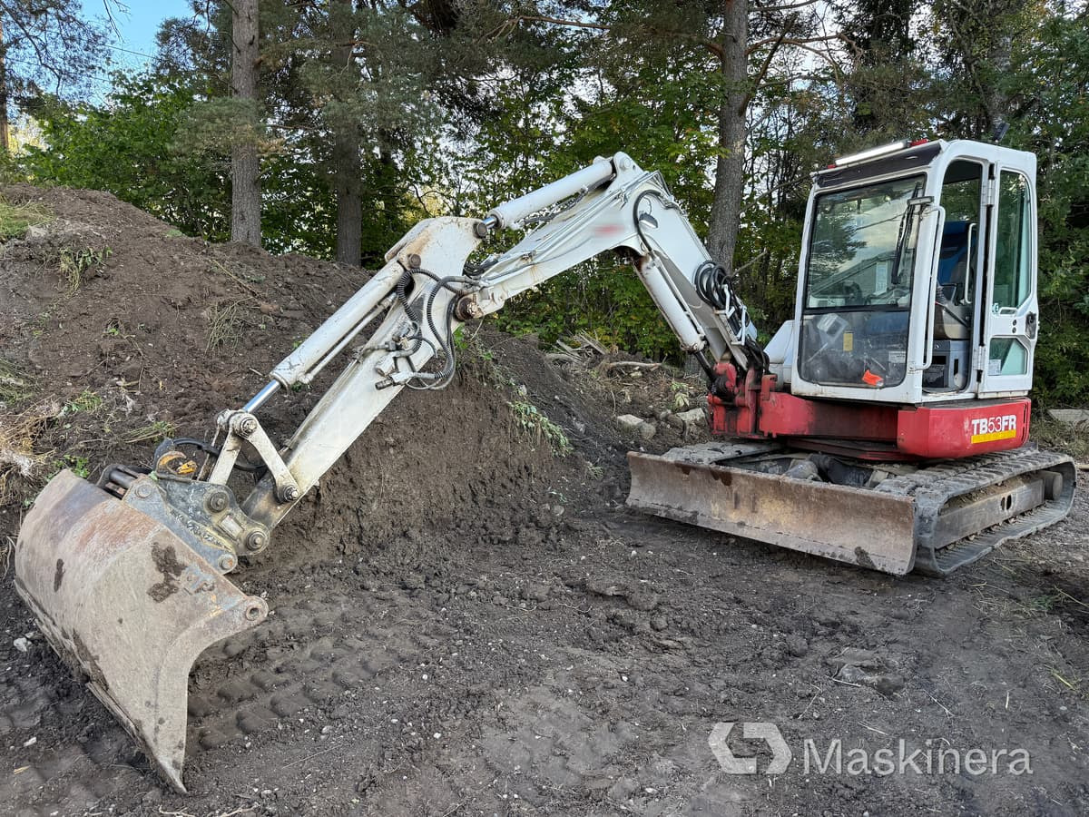 Grävmaskin Takeuchi Take-Job TB53FR ink redskap - حفار زحاف: صورة 1 Grävmaskin Takeuchi Take-Job TB53FR ink redskap - حفار زحاف: صورة 1