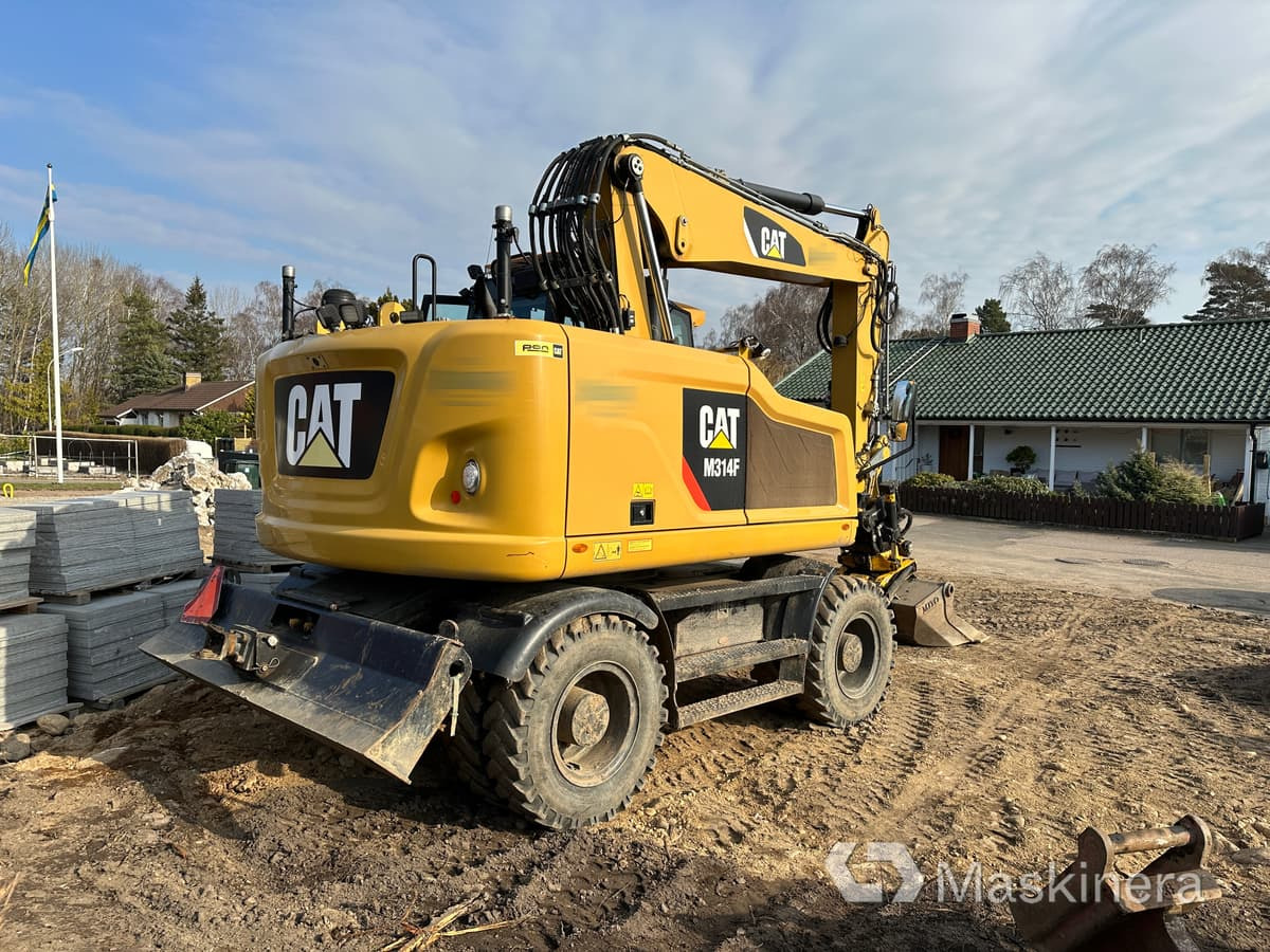 Hjulgrävare Cat M314F + redskap/vagn/grävsystem - حفار زحاف: صورة 2 Hjulgrävare Cat M314F + redskap/vagn/grävsystem - حفار زحاف: صورة 2