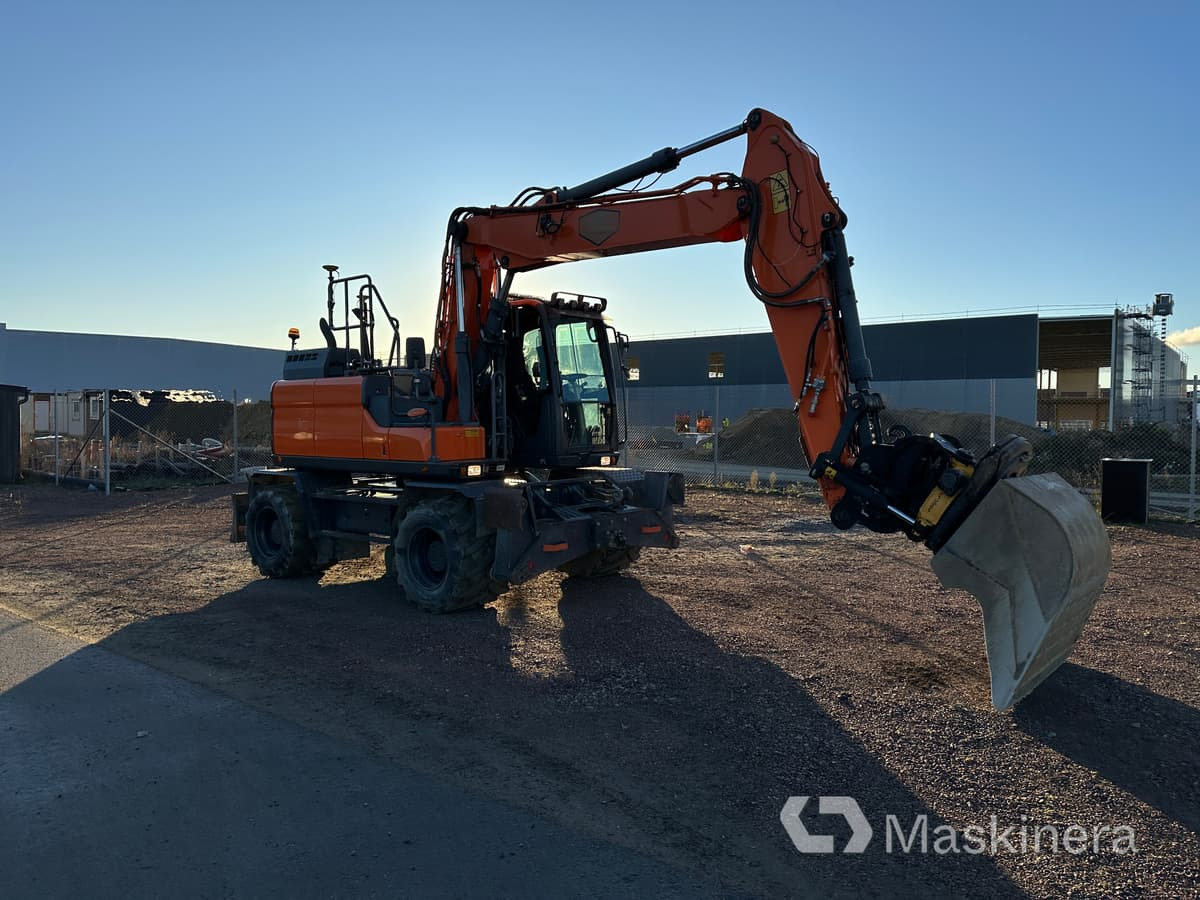 Hjulgrävare Doosan DX160W-5 - حفار زحاف: صورة 3 Hjulgrävare Doosan DX160W-5 - حفار زحاف: صورة 3