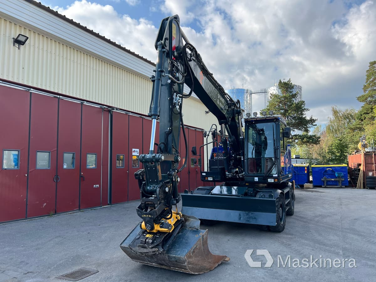 Hjulgrävare Hyundai HW170A CR med tillbehör - حفار زحاف: صورة 2 Hjulgrävare Hyundai HW170A CR med tillbehör - حفار زحاف: صورة 2