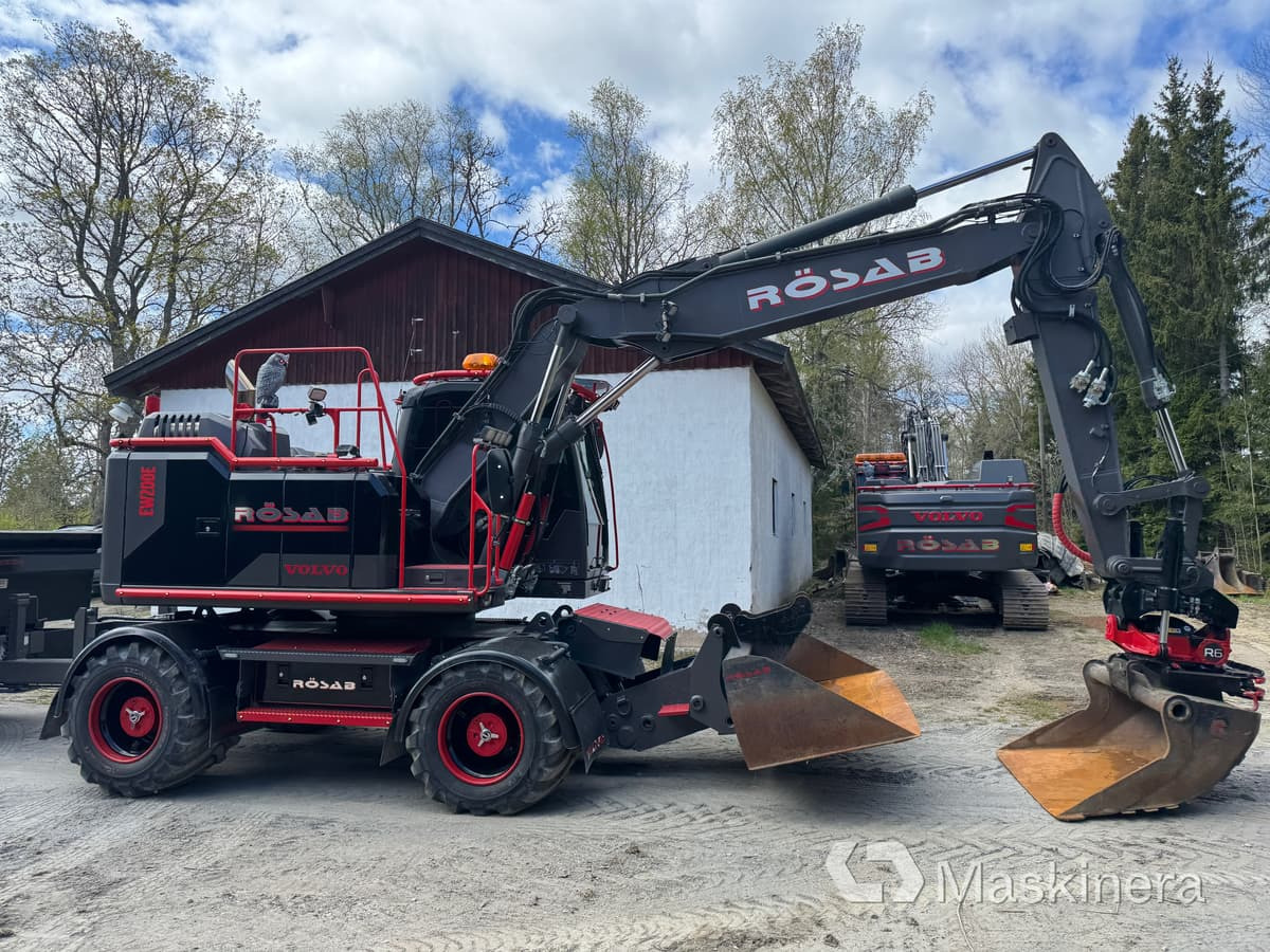 Hjulgrävare Volvo EW160E med kärra - حفار زحاف: صورة 5 Hjulgrävare Volvo EW160E med kärra - حفار زحاف: صورة 5