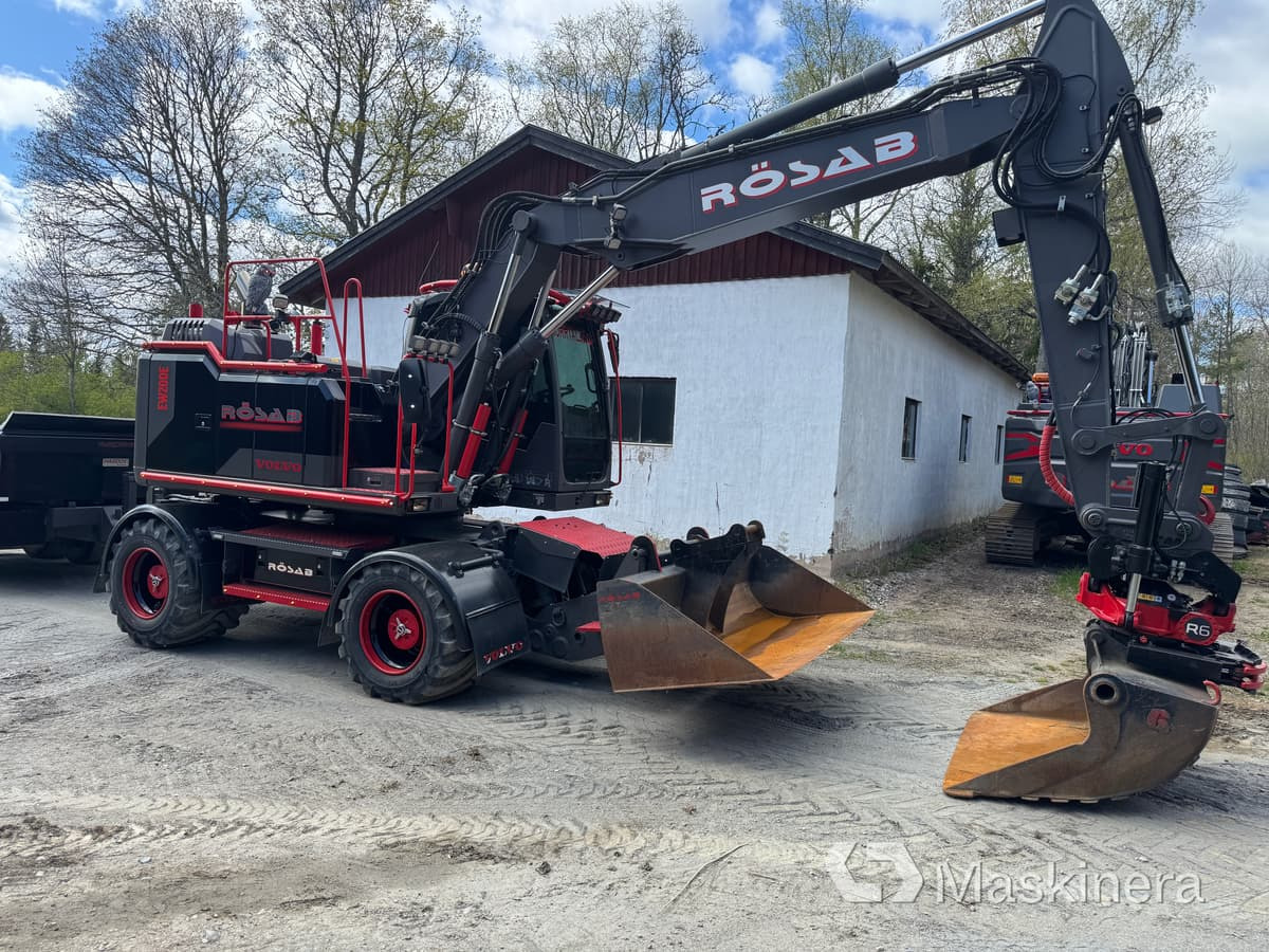 Hjulgrävare Volvo EW160E med kärra - حفار زحاف: صورة 4 Hjulgrävare Volvo EW160E med kärra - حفار زحاف: صورة 4