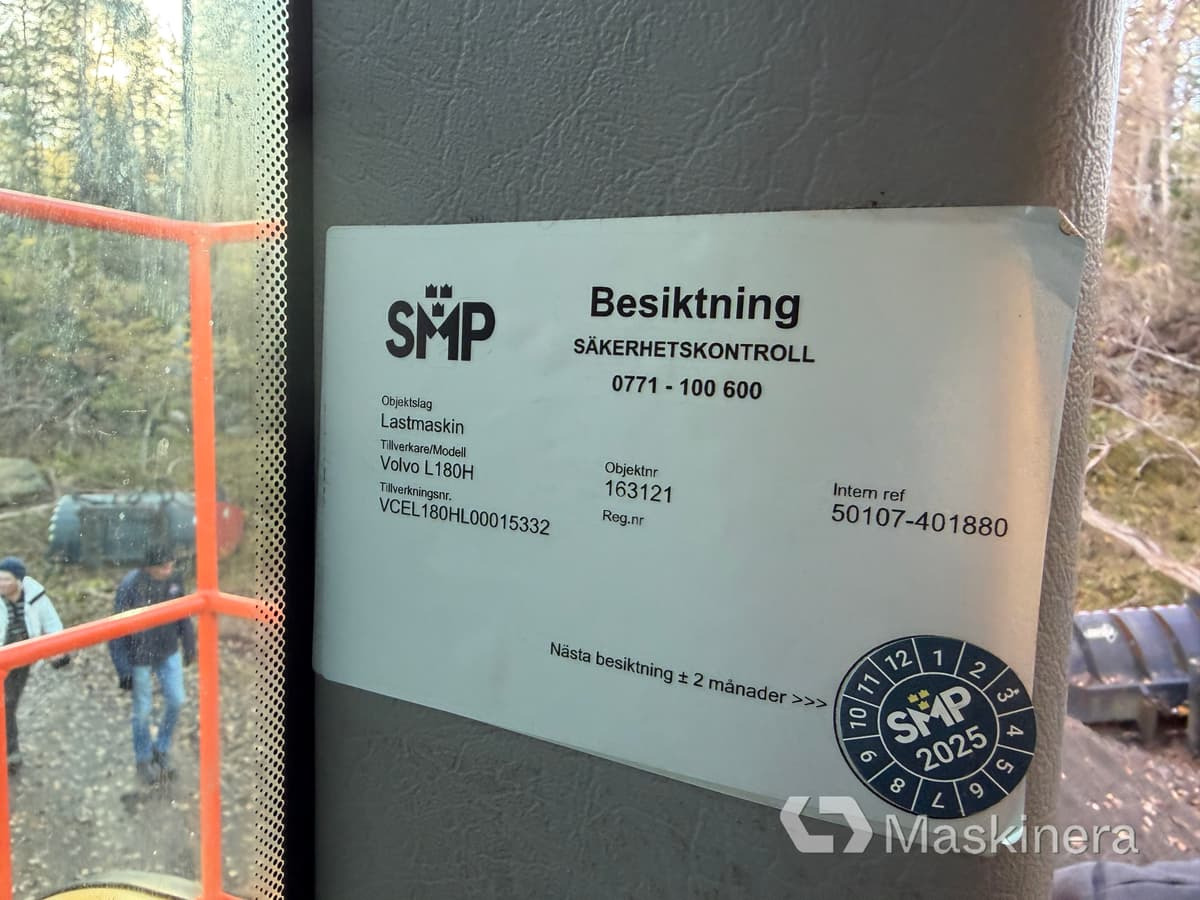 اللودر بعجل Hjullastare Volvo L180H: صورة 48 اللودر بعجل Hjullastare Volvo L180H: صورة 48