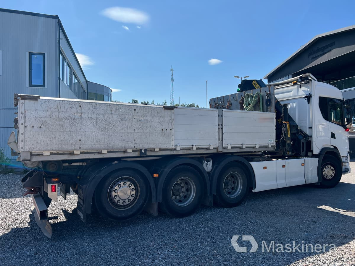 Kranväxlare Scania G450 8x4 med tillbehör - شاحنة ذات خطاف, شاحنة كرين: صورة 5 Kranväxlare Scania G450 8x4 med tillbehör - شاحنة ذات خطاف, شاحنة كرين: صورة 5