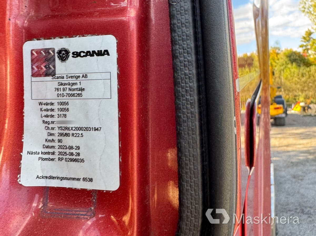 شاحنة ذات خطاف Lastväxlare Scania R500LB6X2*4HHA: صورة 44