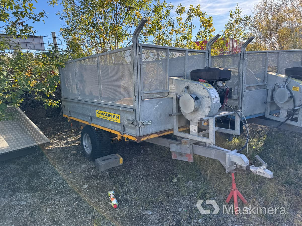 Lövvagn K-Vagnen med bensinmotor - معدات الحدائق, عربة مقطورة: صورة 3 Lövvagn K-Vagnen med bensinmotor - معدات الحدائق, عربة مقطورة: صورة 3