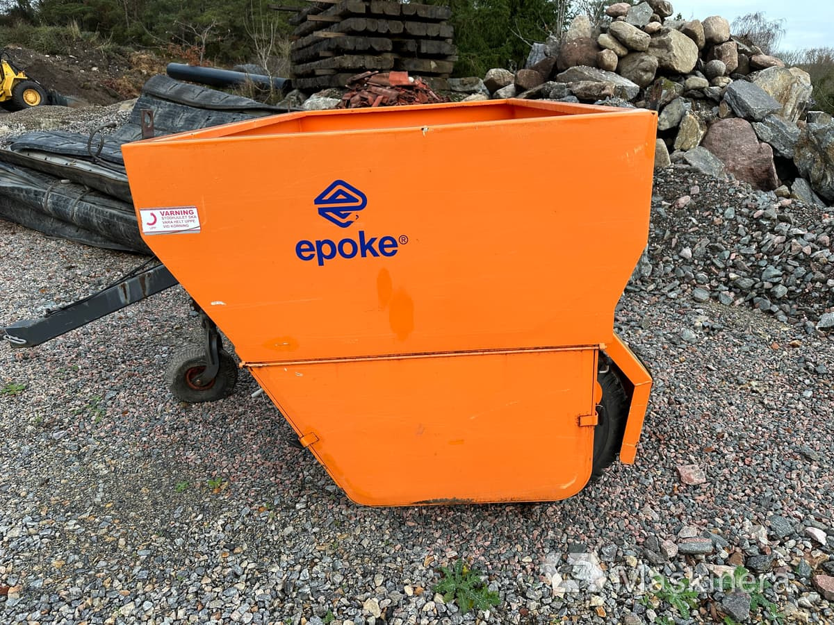 Sandspridare bogserbar Epoke SKE20 - مفرشة الرمل/ الملح: صورة 4 Sandspridare bogserbar Epoke SKE20 - مفرشة الرمل/ الملح: صورة 4