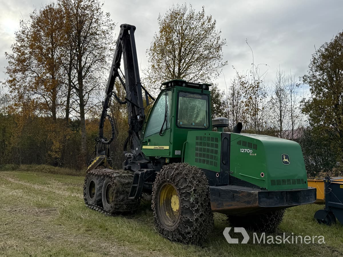 Skördare John Deere 1270D ECO III - حصادة الأخشاب: صورة 4 Skördare John Deere 1270D ECO III - حصادة الأخشاب: صورة 4