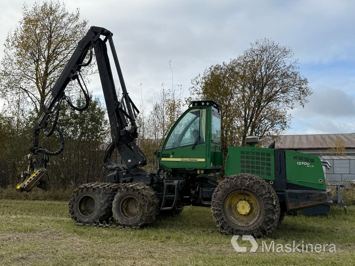 Skördare John Deere 1270D ECO III - حصادة الأخشاب: صورة 3 Skördare John Deere 1270D ECO III - حصادة الأخشاب: صورة 3