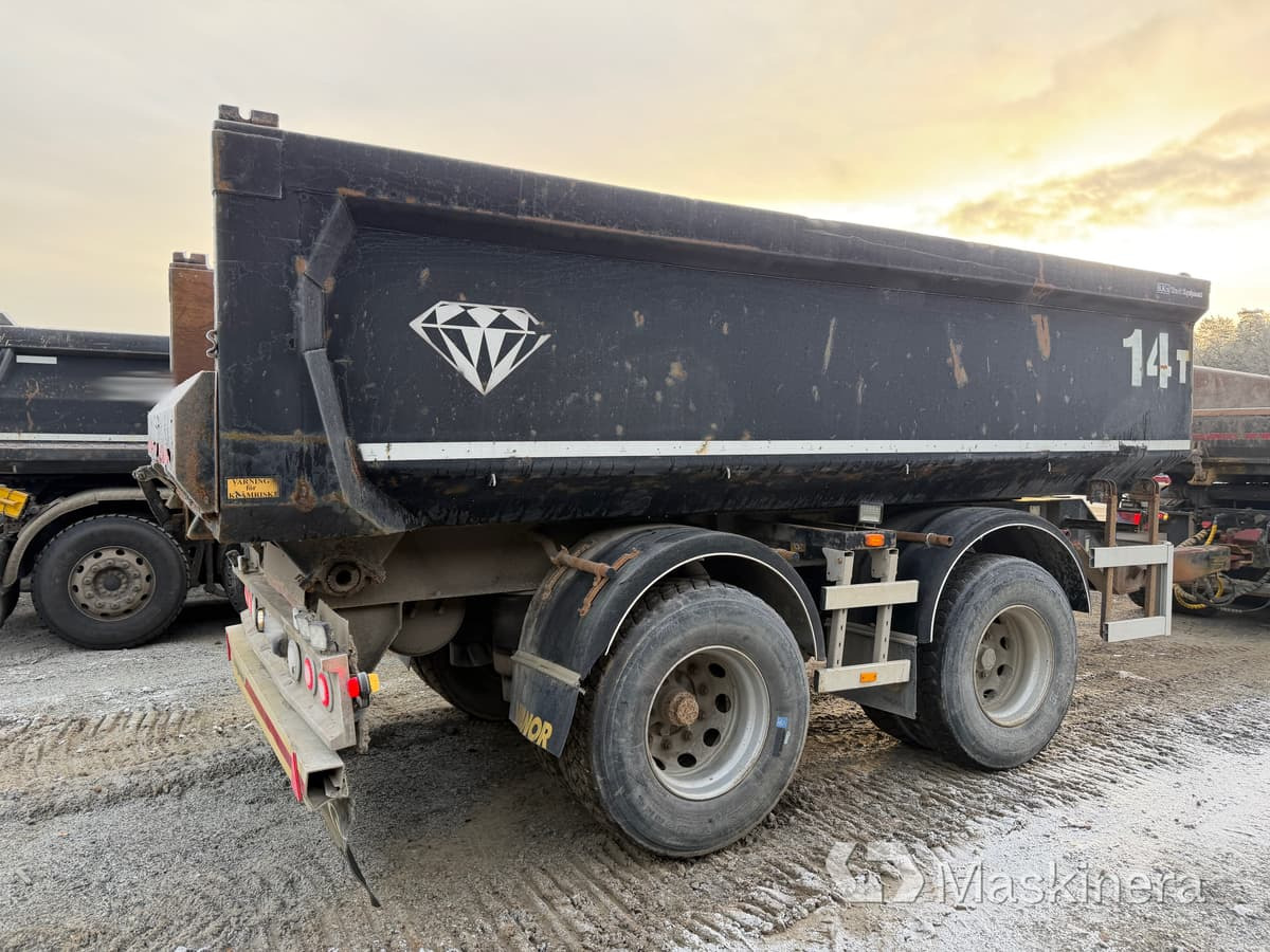 Släp B.K:S 12-20 med tipp - مقطورة قلاب: صورة 5 Släp B.K:S 12-20 med tipp - مقطورة قلاب: صورة 5