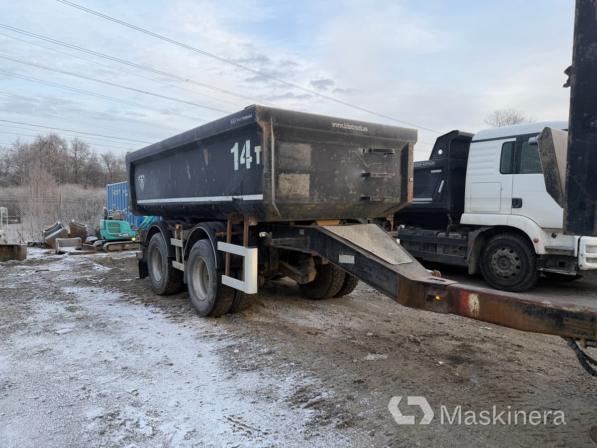 Släp B.K:S 12-20 med tipp - مقطورة قلاب: صورة 3 Släp B.K:S 12-20 med tipp - مقطورة قلاب: صورة 3