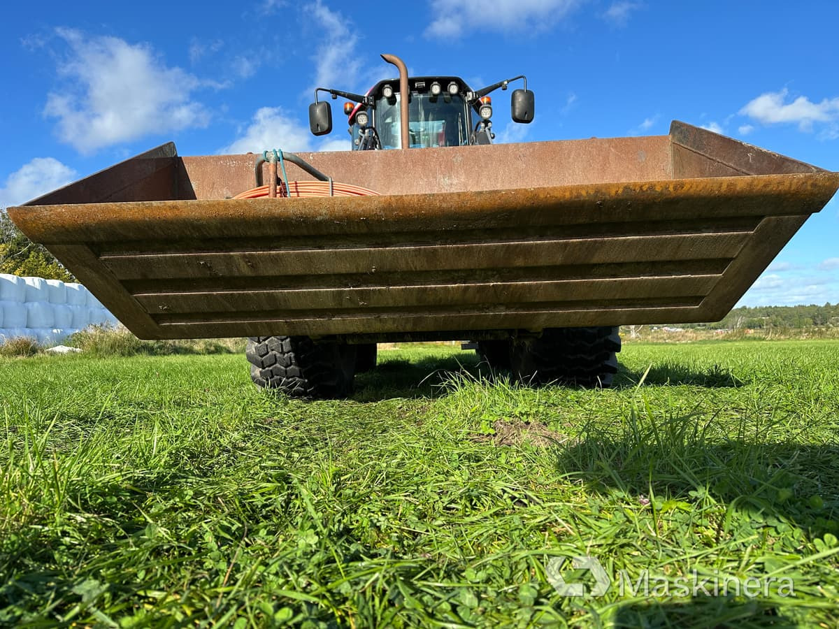 جرافة حفار Traktorgrävare Hudding 1260C med Waldung dumpervagn: صورة 21